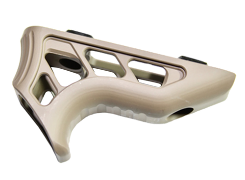 Timber Creek Outdoors MEMAFGFDE Enforcer Mini Angled Foregrip Flat Dark Earth Billet Aluminum