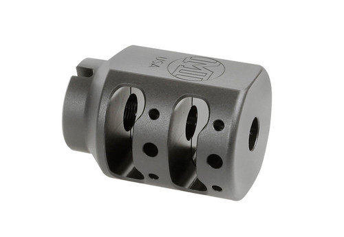 MI ALPHA TANK BRAKE BLK 1/2X28-9MM