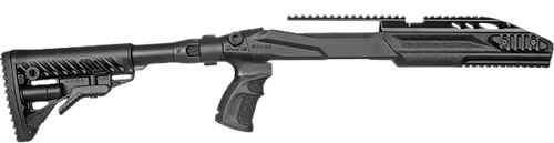 FAB Defense FXM4PR1022B M4 Conversion Kit Matte Black Synthetic, Collapsible Left Side Folding, Fits Ruger 10/22, 2.51"- 30.70" OAL