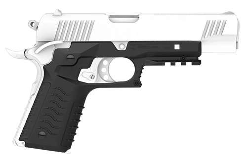 Recover Tactical CC3H-01 Grip & Rail System  Black Polymer Picatinny for Standard Frame 1911