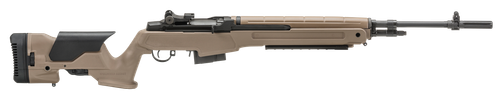 Springfield Armory MP9220 M1A Loaded Precision 308 Win 10+1 22" National Match Carbon Steel Barrel Black Parkerized Rec Flat Dark Earth Archangel Precision with Adjustable LOP & Comb Stock Right Hand