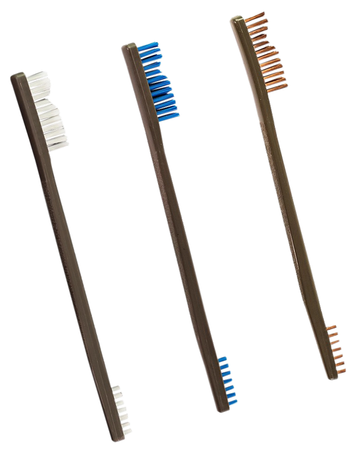 Otis FG3163NBBZ AP Brushes  Universal Bronze/Nylon Bristles 3 Pack