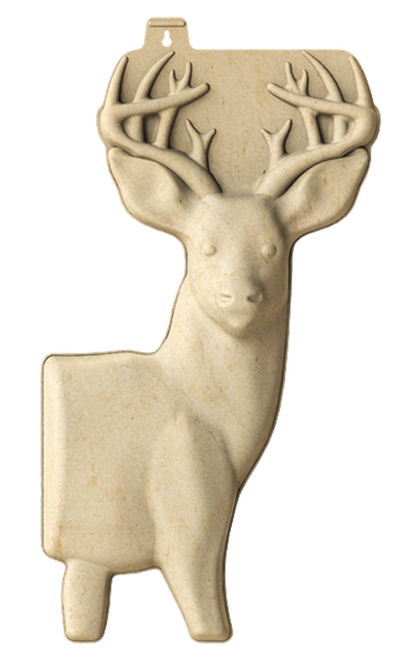 Birchwood Casey 3DTDTDEER 3D Deer 31.25" x 17" x 4" Tan 3 Per Pack