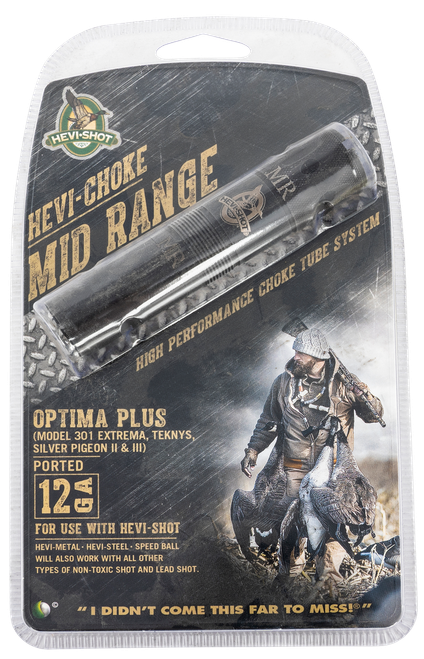 HEVI-Shot 550124 Hevi-Choke Waterfowl Beretta Optima Plus 12 Gauge Mid-Range Ported 17-4 Stainless Steel