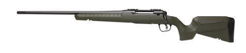 Savage Arms 32133 Axis 2 Compact 350 Legend 4+1 20" Matte Black Heavy Sporter Barrel, Matte Black Drilled & Tapped Carbon Steel Receiver, Fixed OD Green Synthetic Stock, Left Hand