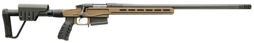 Bergara Rifles BPR3765PRC Premier MgLite Full Size 6.5 PRC Mag 3+1 22" Carbon Fiber CURE Carbon Fiber Barrel, Graphite Black Cerakote Steel Receiver, Flat Dark Earth XLR  Folding Chassis