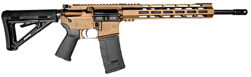 Diamondback DB1718B042 DB15  300 Blackout 30+1 Burnt Bronze Cerakote Picatinny Rail Aluminum Receiver, Black Synthetic Stock