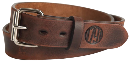 1791 Gunleather BLT014852VTGA 01 Gun Belt Vintage Leather 48/52 1.50" Wide Buckle Closure