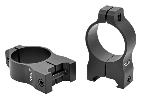Warne V415M Scope Rings Vapor Matte Black 30mm High 0 MOA
