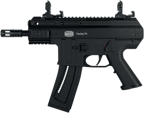 Blue Line Solutions 4150060 TacOps Pk 22 LR 22+1/110+1 5" Black Anodized Steel Barrel, Picatinny Rail Receiver, Black Aluminum Frame w/Picatinny Rail