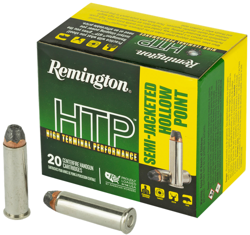 Remington Ammunition 22231 HTP  357Mag 158gr Semi Jacketed Hollow Point 20 Per Box/25 Case