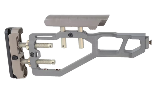 Q LLC ACCFIXSTOCKGRAY  Stock Assembly Gray Fits AR-Platform