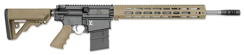 Rock River Arms X308A1751TV1 LAR-8 X-1 308 Win 18" Stainless 20+1, Black Rec, Tan RRA A2 Operator Stock & Hogue Grip, Carrying Case