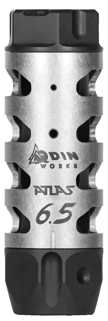 Odin Works MBATLAS65 Atlas Compensator 5/8-24 Threads 3" OAL 1" Diameter 6.5 Grendel