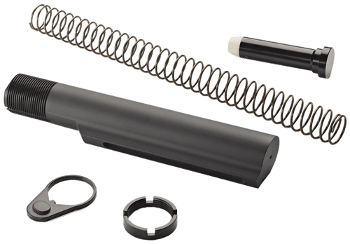 Advanced Technology A5102240 Military Buffer Tube Assembly  AR-15 Black Anodized Aluminum