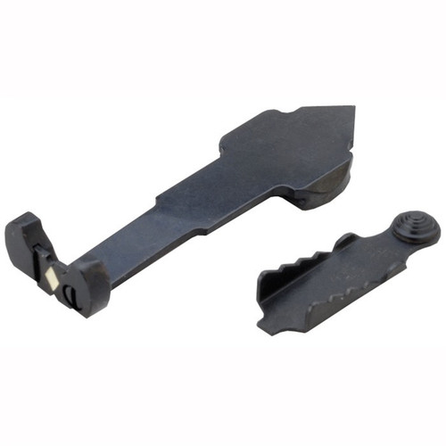 RIFLE DOVETAIL #64 SEMIBUCKHORN SHORTSHANK REARSIGHT BLK