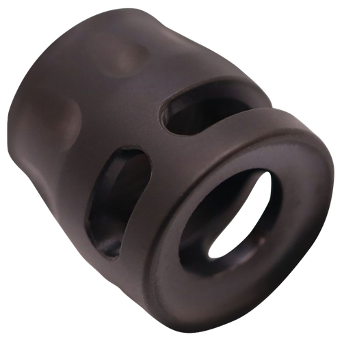 True Precision Inc TPSMICROBC Micro Compensator S-Type Black DLC 416R Stainless Steel 1/2"x28 Threads 9mm/380 ACP