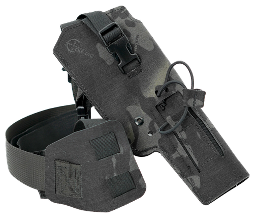 Cole-tac VW215 Varmint Wrangler Pistol Holder Multi-Cam Black Left Hand