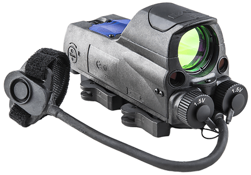 Meprolight USA 0687703 MOR PRO  Black 1 x 30 mm 2.2 MOA Dot/Bullseye Reticle Red & IR Laser