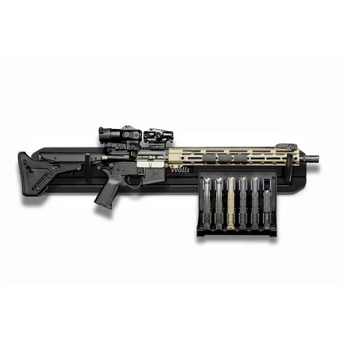 MIDMOD RAIL RACK W/MAG PACK HANGER FOR AR-15