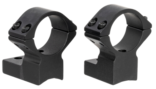 Talley 95X702 Scope Mount/Ring Combo  Black Aluminum 1" Tube Winchester Model 70 High Rings 0 MOA