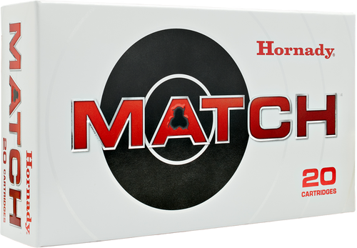 Hornady 8026 Match  223Rem 75gr Boat Tail Hollow Point 20 Per Box/10 Case