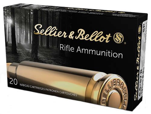 Sellier & Bellot SB6557RA Rifle  6.5x57mm 131gr Soft Point 20 Per Box/20 Case