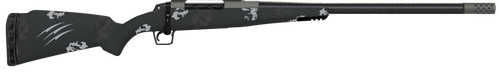 Fierce Firearms ROG7PRC20GP Carbon Rogue  Full Size 7mm PRC 3+1 20" Hand Lapped/Match Grade Threaded Barrel, Glacier Cerakote Steel Receiver, Phantom Camo Fierce Rogue Carbon Fiber Stock