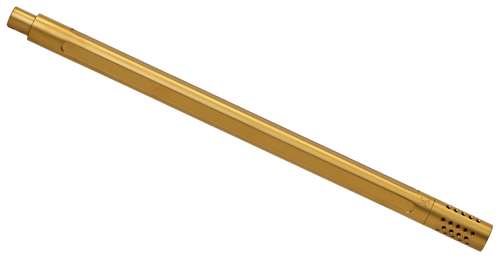 True Precision Inc TP1022BBLG TP/22  16" Compensated Gold 416R Stainless Steel Barrel Fits Ruger 10/22