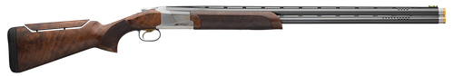 Browning 0180027010 Citori 725 Pro Sporting 20 Gauge 2.75" 2rd 30" Blued Ported Barrels, Silver Nitride Finished Engraved Receiver With Gold Accents, Black Walnut Stock With Pro Fit Adjustable Comb