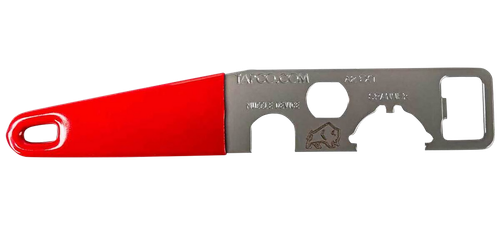 Tapco TAP22030 Stock Wrench  Red Steel Rubber Handle