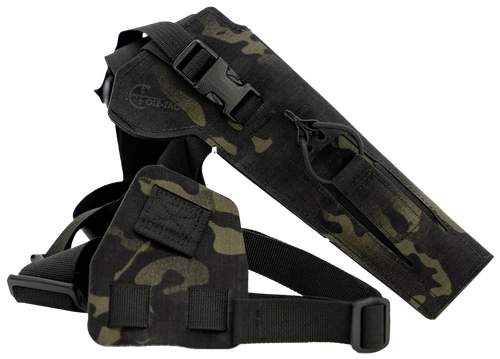 Cole-tac VW205 Varmint Wrangler Pistol Holder Chest Multi-Cam Black Left Hand