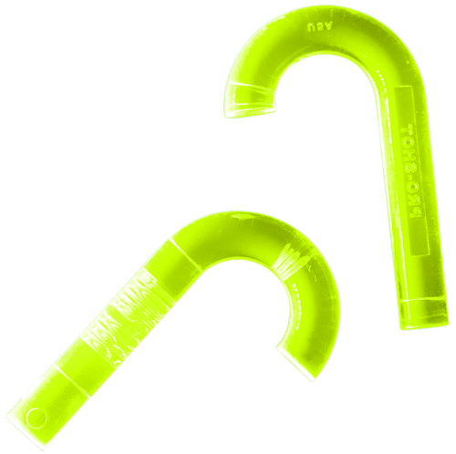 Pro-Shot BLGREEN2PK UV Bore Light  .22 Cal/ 9mm & Up Rifle/Pistol Fiber Optic Illuminator Neon Green 2 Pack