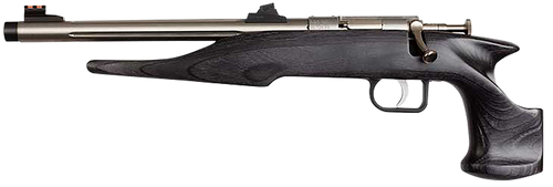 Chipmunk 40103 Hunter  Youth Frame 22 LR Single Shot 9" Threaded Stainless Steel Barrel, Black Laminate Frame