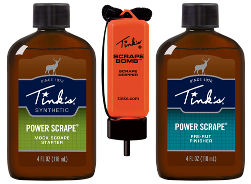Tinks W5226 Power Scrape All-Season Deer Attractant Pre-Rut Finisher Scent Mock Scrape Starter Scent 4 oz Dripper