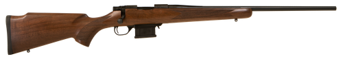 Howa HWH65G M1500 Mini Action Hunter Full Size 6.5 Grendel 5+1 22" Blued Threaded Barrel, Blued Drilled & Tapped Steel Receiver, Walnut Fixed Stock, Right Hand