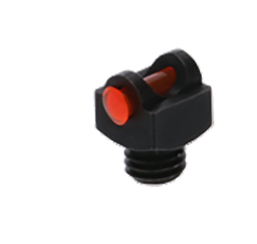 TruGlo TG954CR StarBrite Deluxe Bead  Black | Red Fiber Optic Front Sight 5-40" Threads