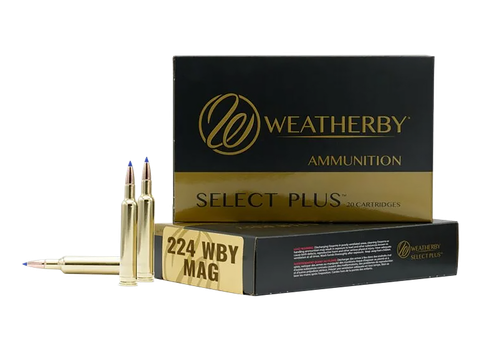 Weatherby H22450VMAX   224WthbyMag 50gr Hornady V-Max 20 Per Box/10 Case