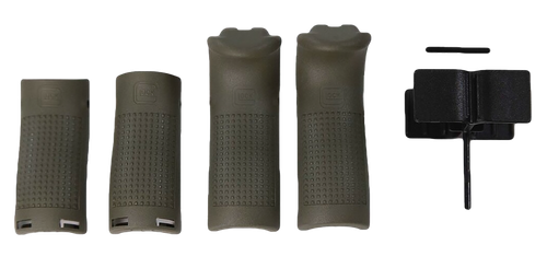 Glock 39844  Backstrap/Beavertail Set Battlefield Green Polymer