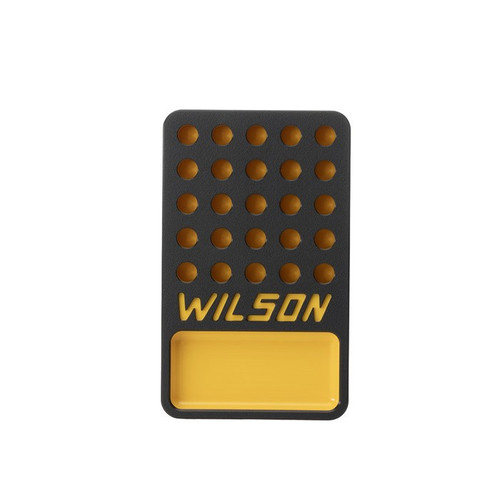.506'' 25-ROUND RELOADING TRAY W/CUP BLACK & YELLOW