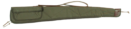 Bob Allen 14534 Canvas Shotgun Case Green Canvas 48" Long Shotgun