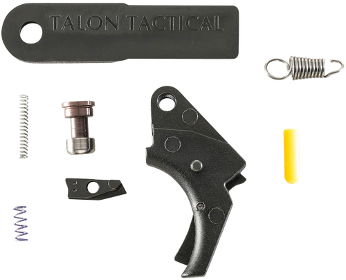 Apex Tactical 100026 Action Enhancement  Black Curved Trigger Drop-In Fits S&W M&P