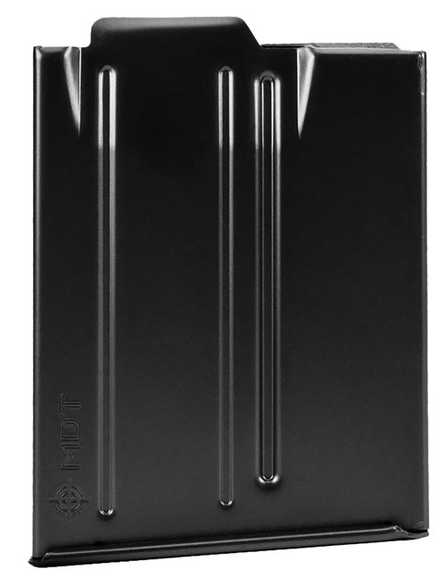 Mdt Sporting Goods Inc 102013BLK AICS Magazine  10rd Extended 308/6.5 Creedmoor Short Action Black Steel w/ Binder Plate