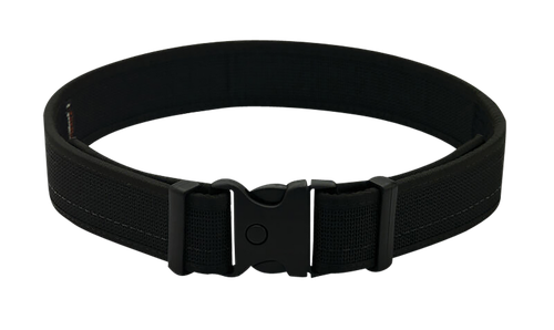 Uncle Mikes-leather(1791) BLTUM48/52MBL Gun Belt  Matte Black Leather 48/52