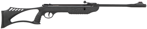 Umarex 2244020 Explorer Youth Spring Piston 177 Pellet 1rd Black Rec/Barrel Black All Weather Thumbhole Stock