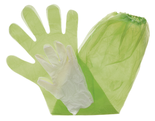 HME GCG4 Game Cleaning  Green Shoulder Length/Form Fitting OSFA 4 Per Package