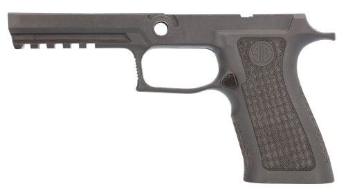 Sig Sauer 8901005 Grip Module  Laser Stippled Tungsten Gray Polymer Fits Sig P320