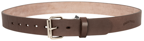 Uncle Mikes-leather(1791) BLTUM46/50DBR Gun Belt  Dark Brown Leather, Belt Size 46/50, 1.50" Wide