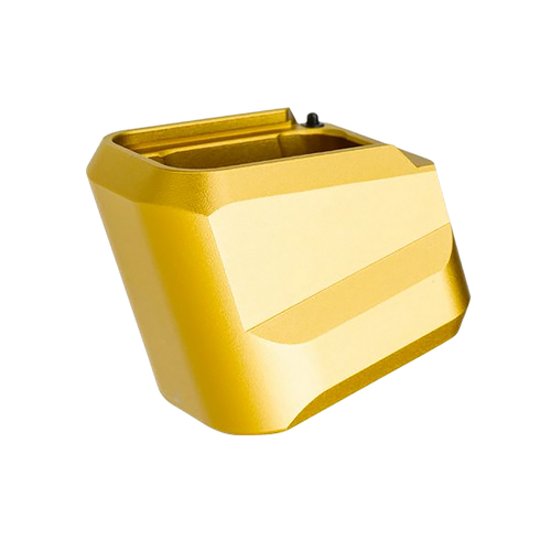 Tyrant CNC TDVP9MAGEXGOLD Magazine Extension  Extension Fits H&K VP9/VP40/VP30 5rd Gold Aluminum