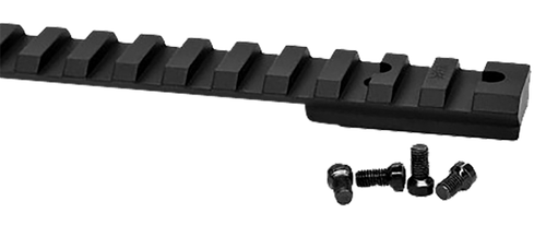 Warne V450M Vapor Picatinny Rail Black Anodized Aluminum Howa 1500/Weatherby Vanguard Except Weatherby MK V Short Action, 0 MOA